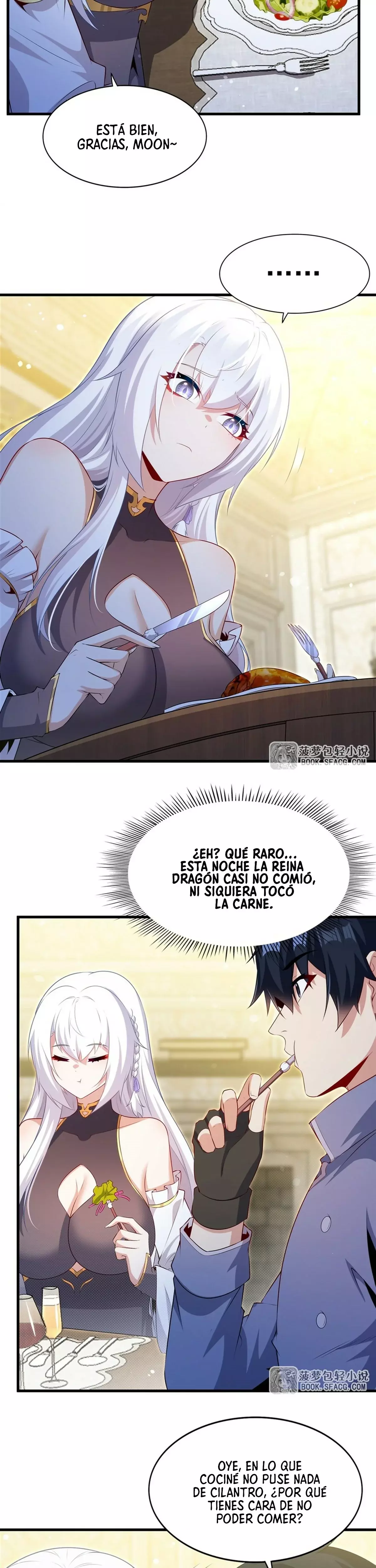 ¡Cállate, Dragón Malvado! Ya no quiero criar a un niño contigo Capitulo 73 página 9
