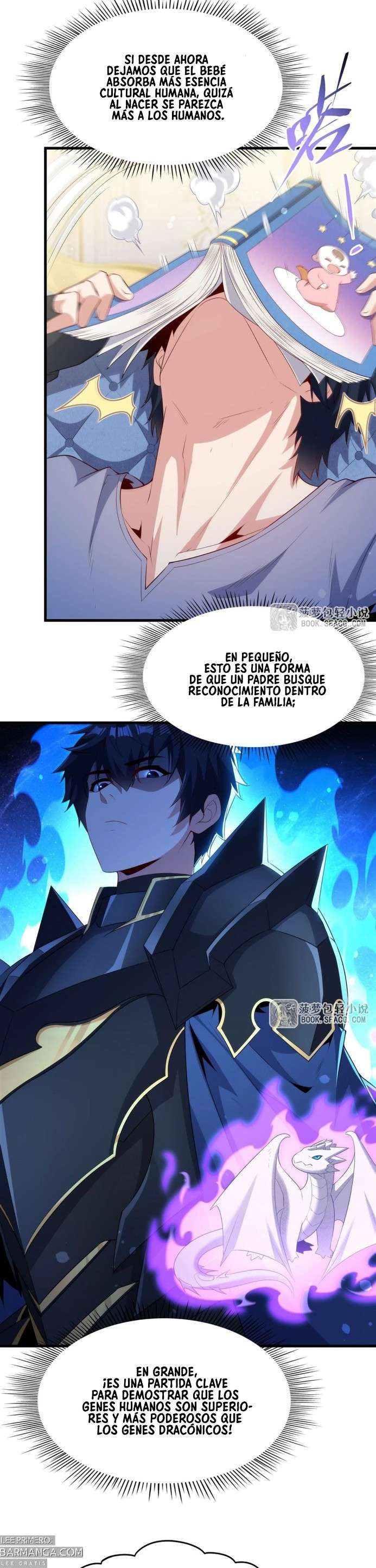 ¡Cállate, Dragón Malvado! Ya no quiero criar a un niño contigo Capitulo 76 página 7