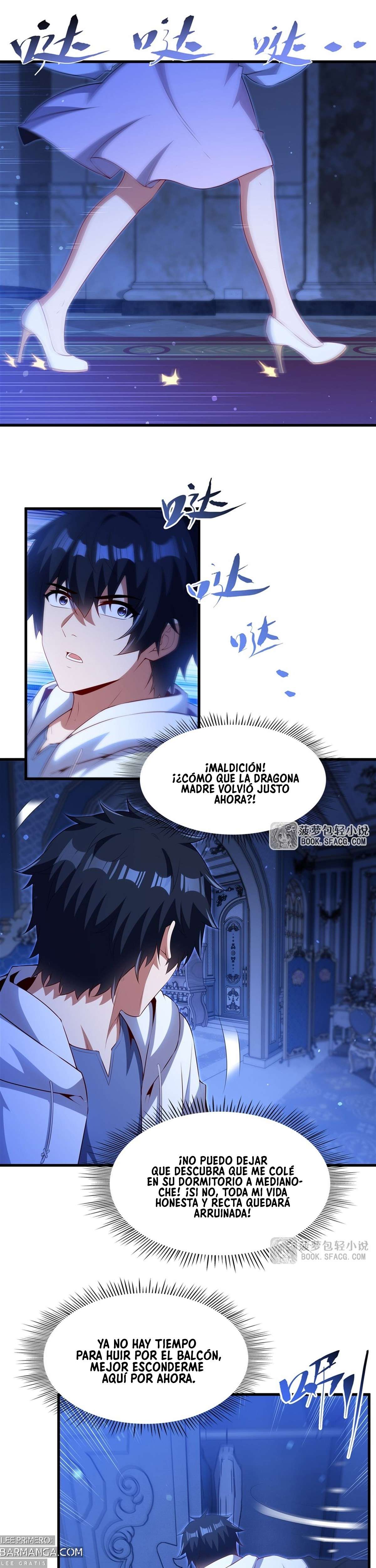 ¡Cállate, Dragón Malvado! Ya no quiero criar a un niño contigo Capitulo 77 página 8