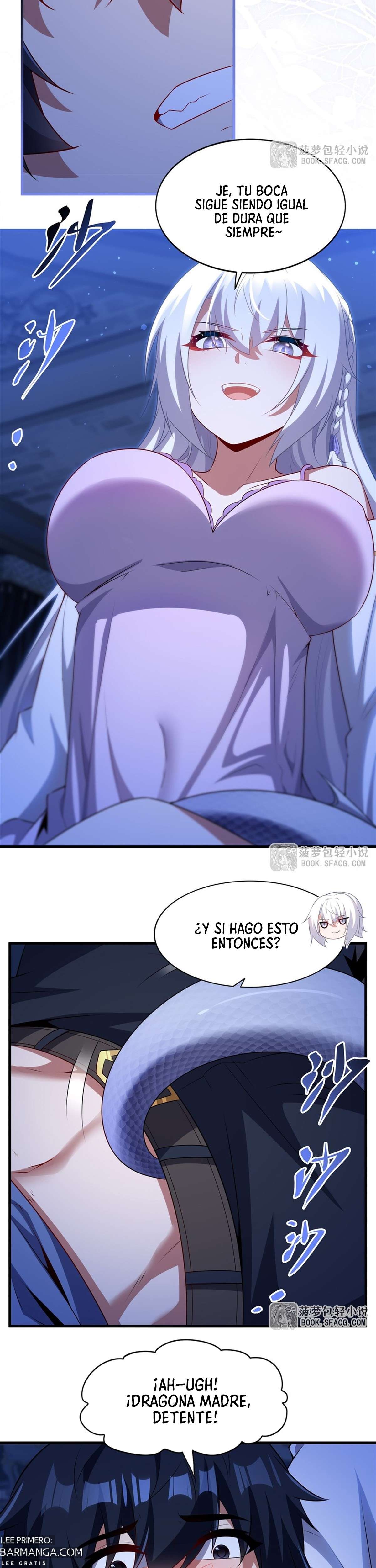 ¡Cállate, Dragón Malvado! Ya no quiero criar a un niño contigo Capitulo 78 página 10