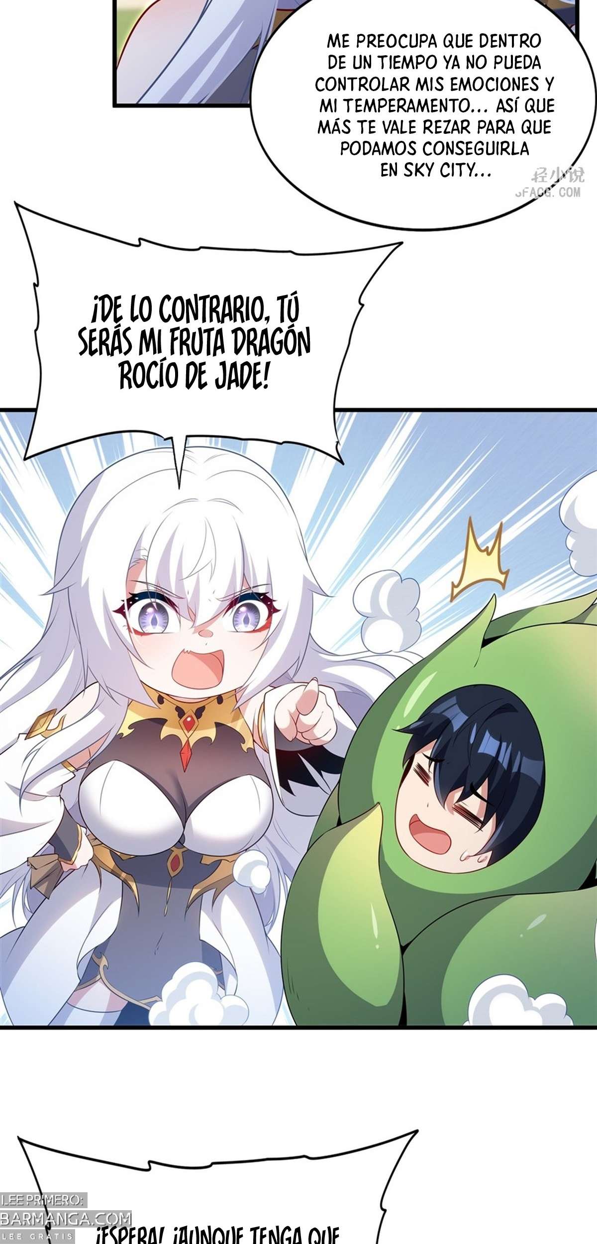 ¡Cállate, Dragón Malvado! Ya no quiero criar a un niño contigo Capitulo 81 página 27