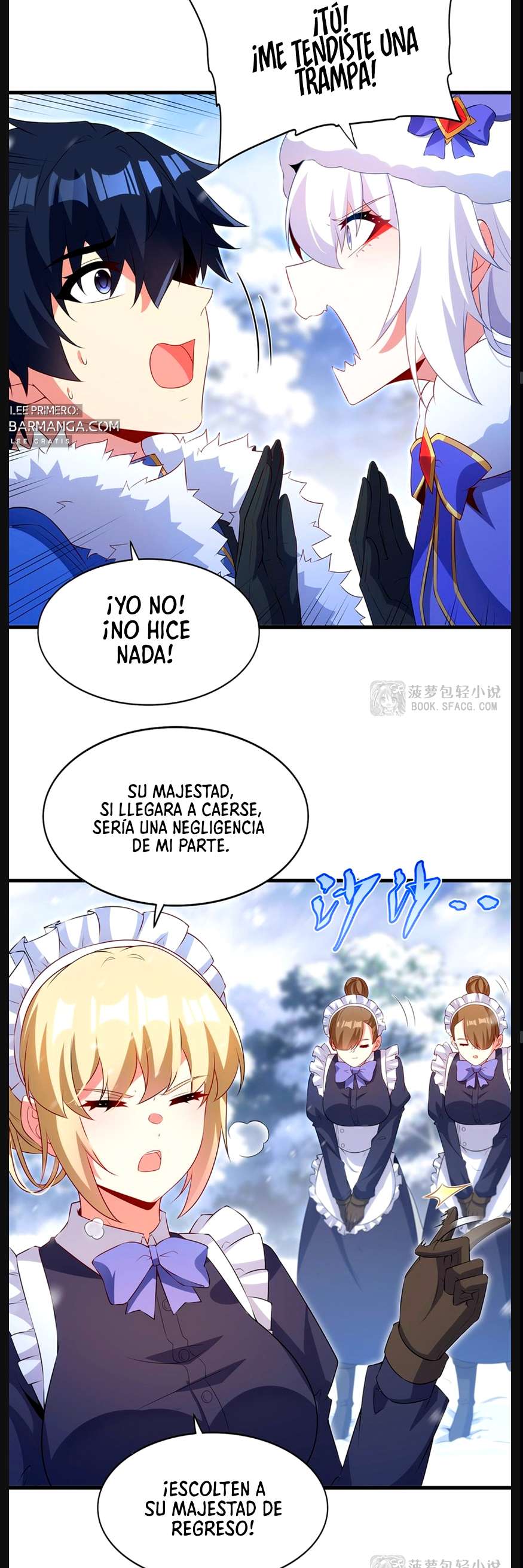 ¡Cállate, Dragón Malvado! Ya no quiero criar a un niño contigo Capitulo 86 página 23