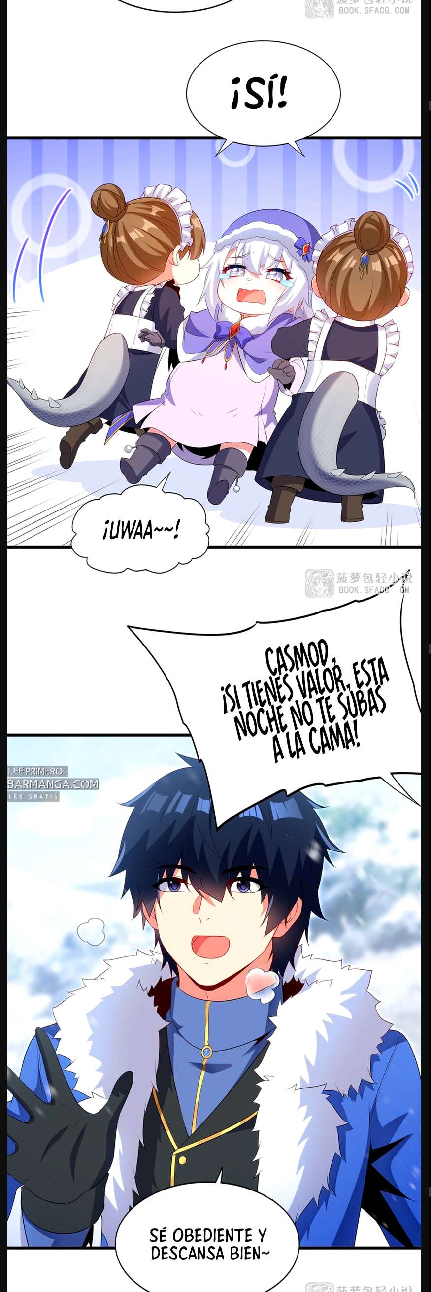 ¡Cállate, Dragón Malvado! Ya no quiero criar a un niño contigo Capitulo 86 página 24