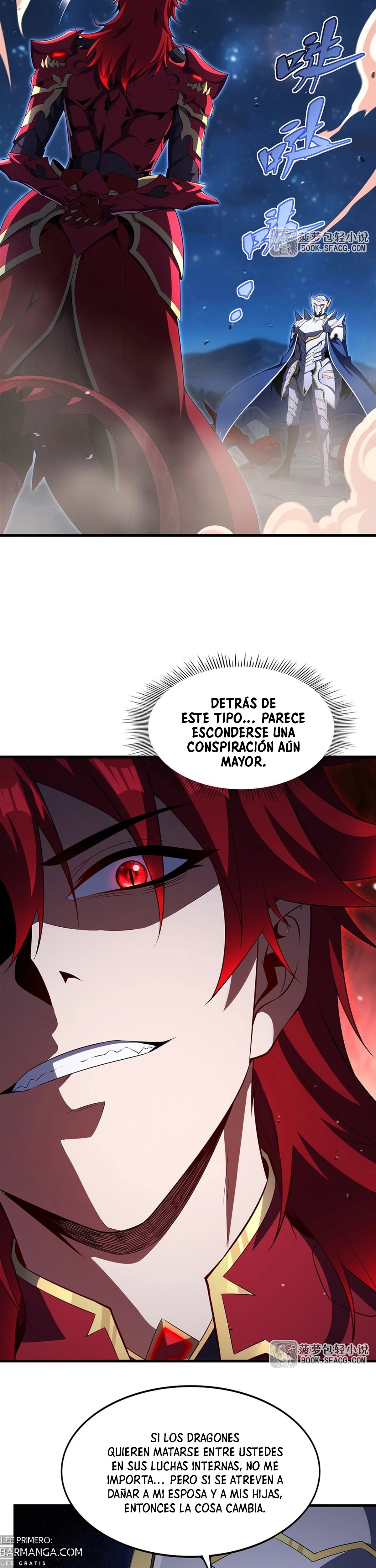 ¡Cállate, Dragón Malvado! Ya no quiero criar a un niño contigo Capitulo 89 página 14
