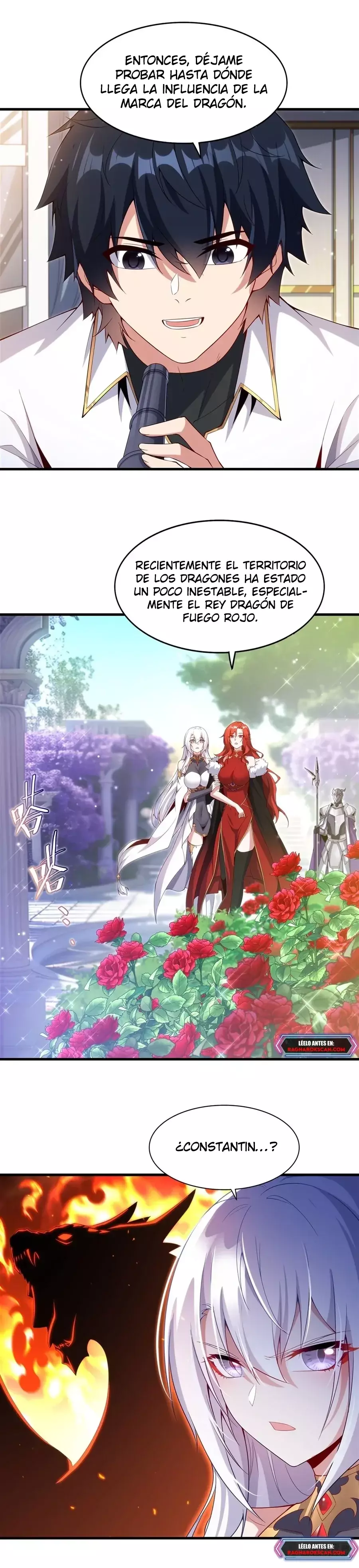 ¡Cállate, Dragón Malvado! Ya no quiero criar a un niño contigo Capitulo 9: Reina de los dragones rojos página 11