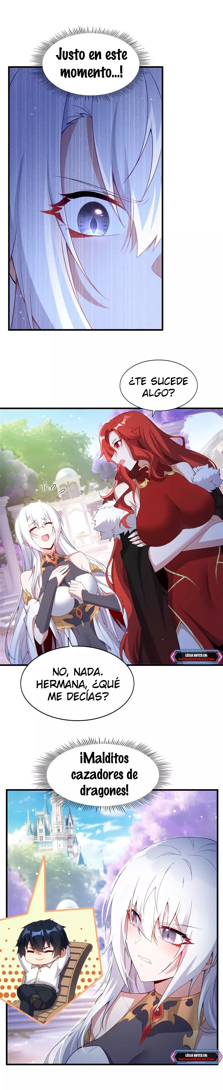 ¡Cállate, Dragón Malvado! Ya no quiero criar a un niño contigo Capitulo 9: Reina de los dragones rojos página 13