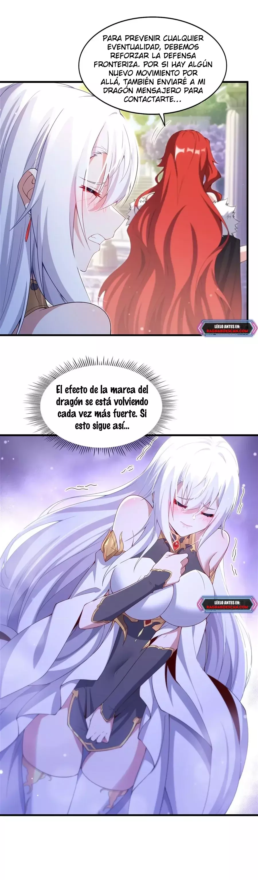 ¡Cállate, Dragón Malvado! Ya no quiero criar a un niño contigo Capitulo 9: Reina de los dragones rojos página 14
