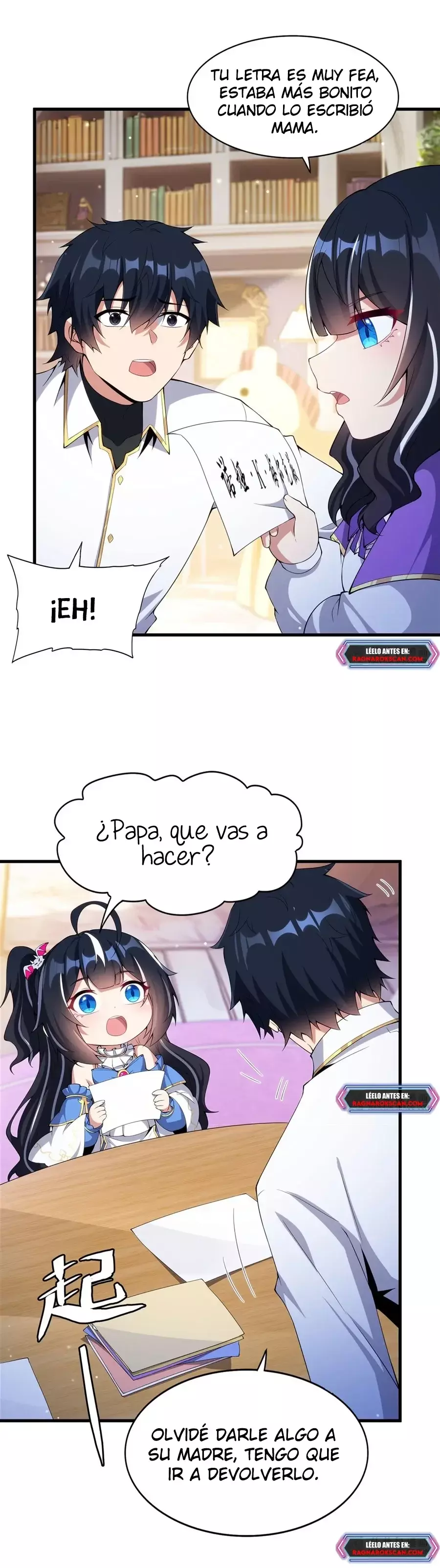 ¡Cállate, Dragón Malvado! Ya no quiero criar a un niño contigo Capitulo 9: Reina de los dragones rojos página 4
