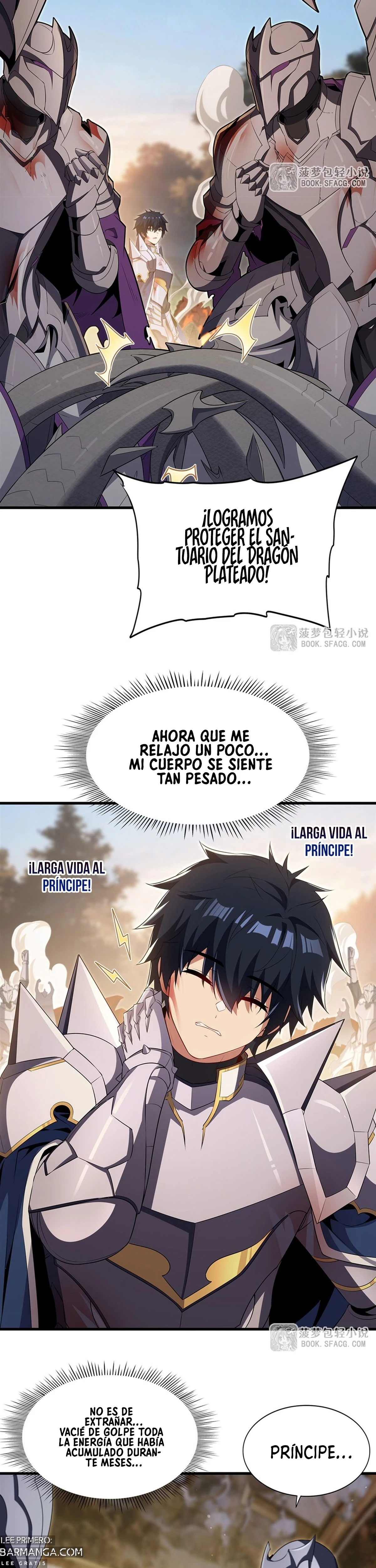 ¡Cállate, Dragón Malvado! Ya no quiero criar a un niño contigo Capitulo 90 página 18