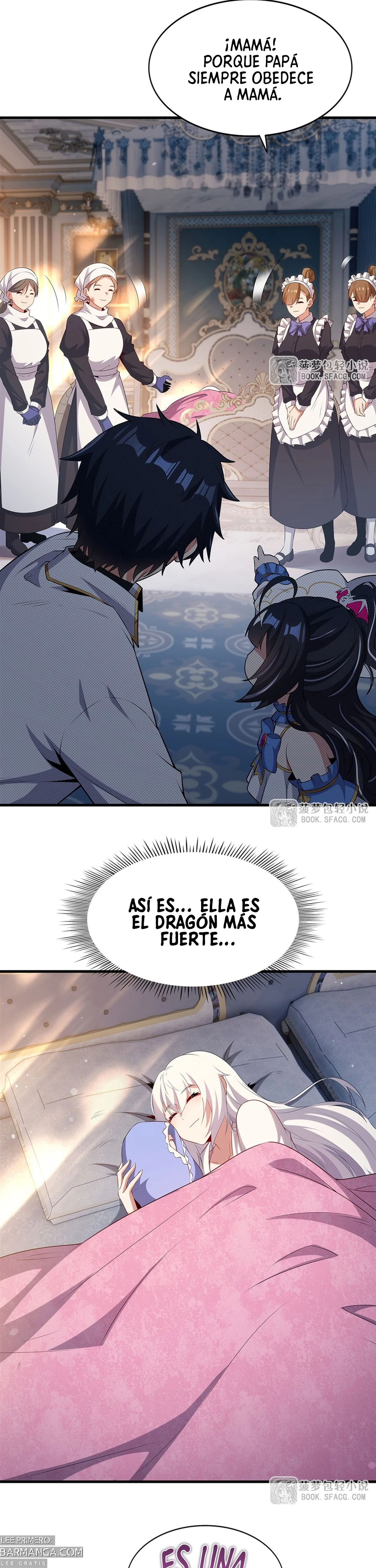 ¡Cállate, Dragón Malvado! Ya no quiero criar a un niño contigo Capitulo 90 página 22