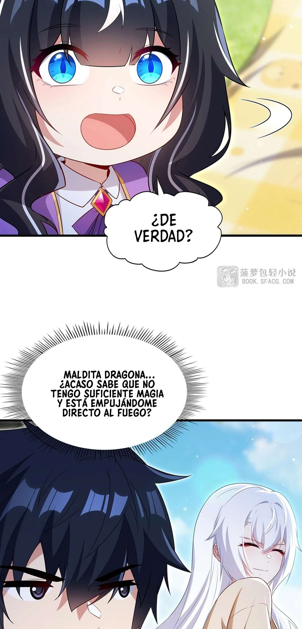 ¡Cállate, Dragón Malvado! Ya no quiero criar a un niño contigo Capitulo 93 página 18