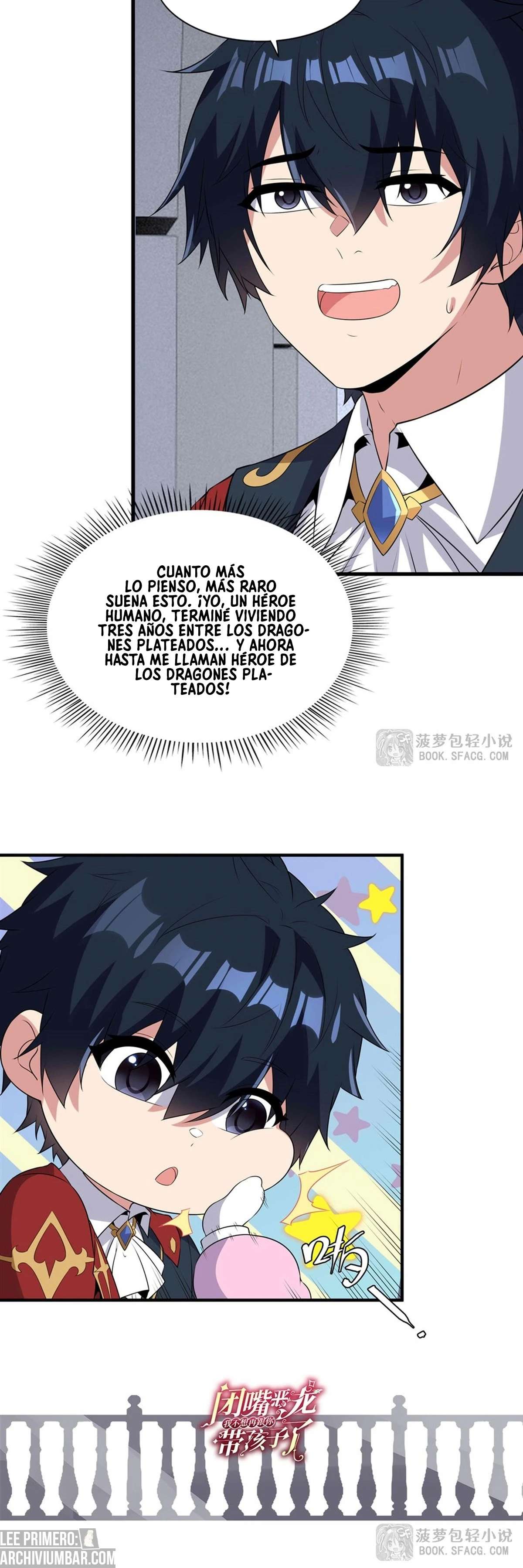 ¡Cállate, Dragón Malvado! Ya no quiero criar a un niño contigo Capitulo 94 página 40