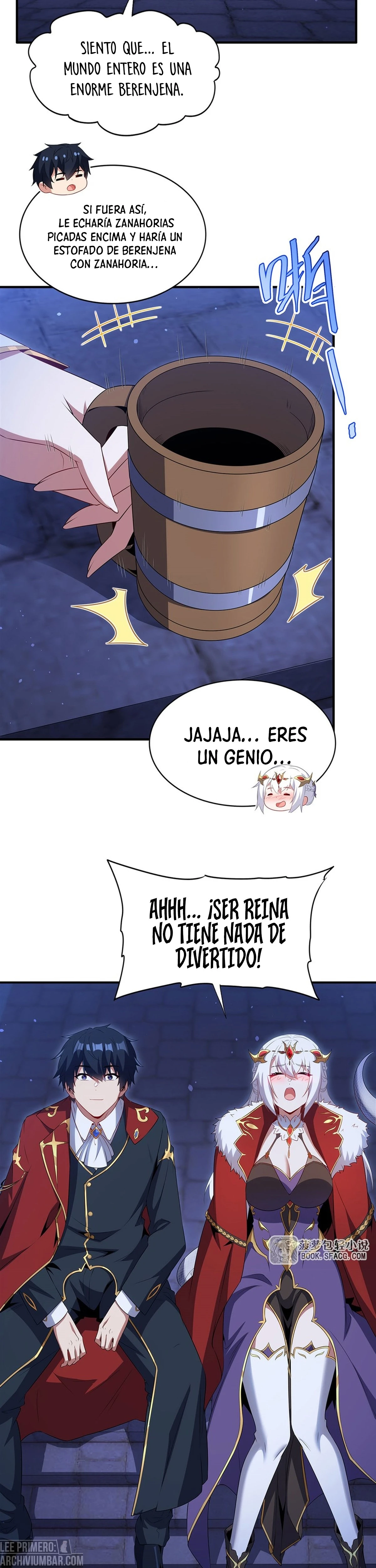 ¡Cállate, Dragón Malvado! Ya no quiero criar a un niño contigo Capitulo 95 página 12