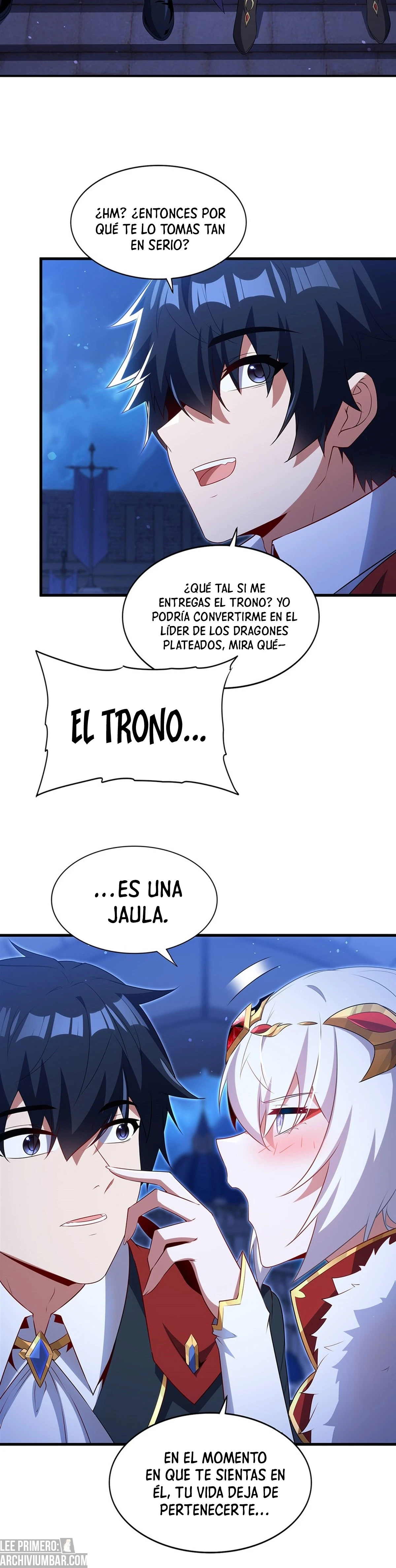 ¡Cállate, Dragón Malvado! Ya no quiero criar a un niño contigo Capitulo 95 página 13