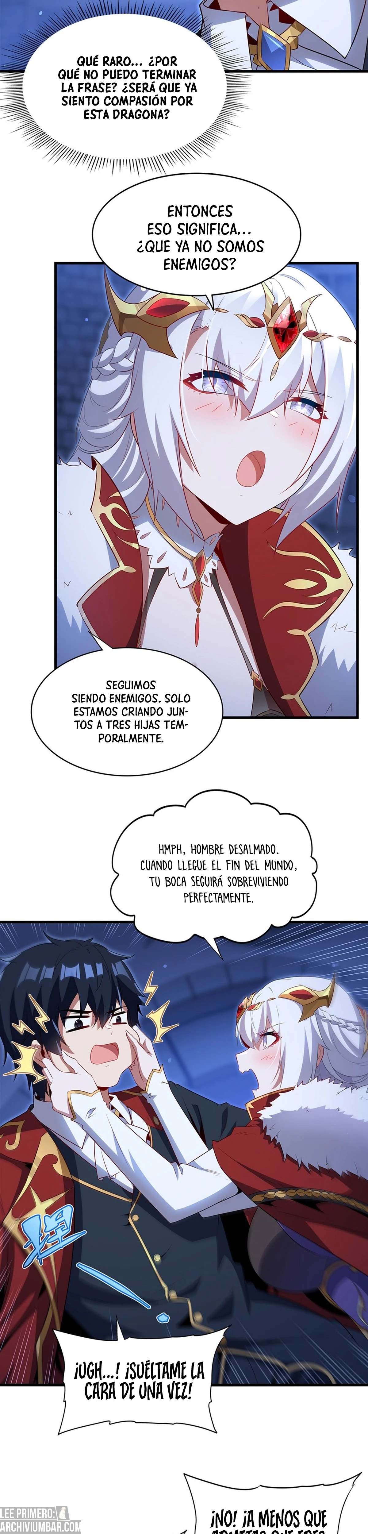 ¡Cállate, Dragón Malvado! Ya no quiero criar a un niño contigo Capitulo 95 página 16