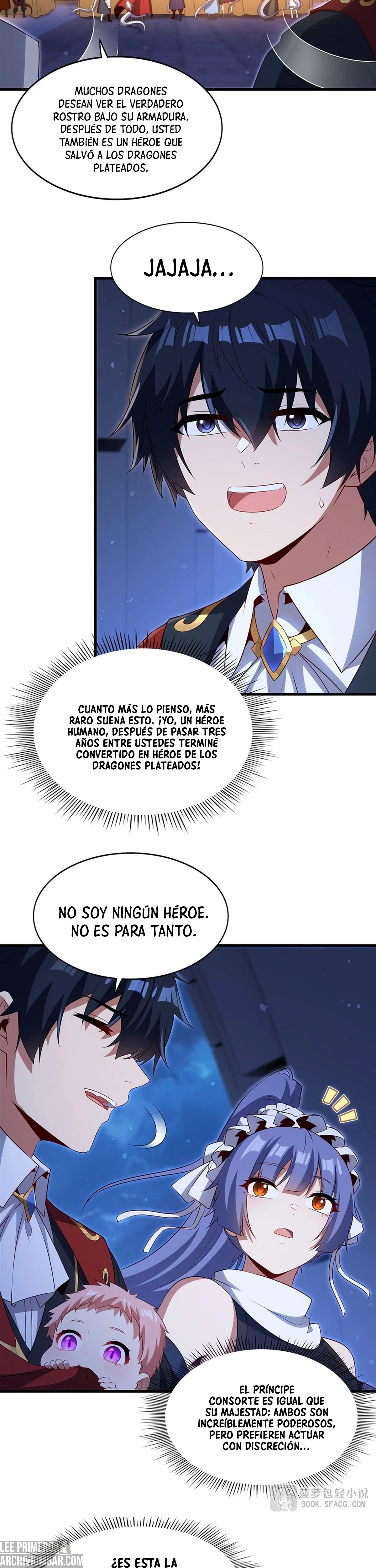 ¡Cállate, Dragón Malvado! Ya no quiero criar a un niño contigo Capitulo 95 página 6