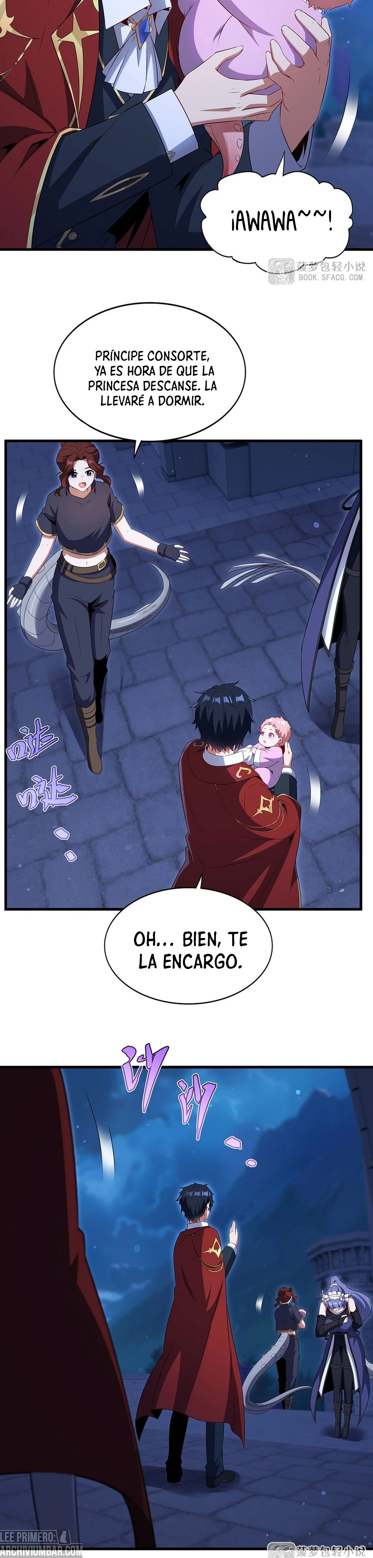 ¡Cállate, Dragón Malvado! Ya no quiero criar a un niño contigo Capitulo 95 página 9