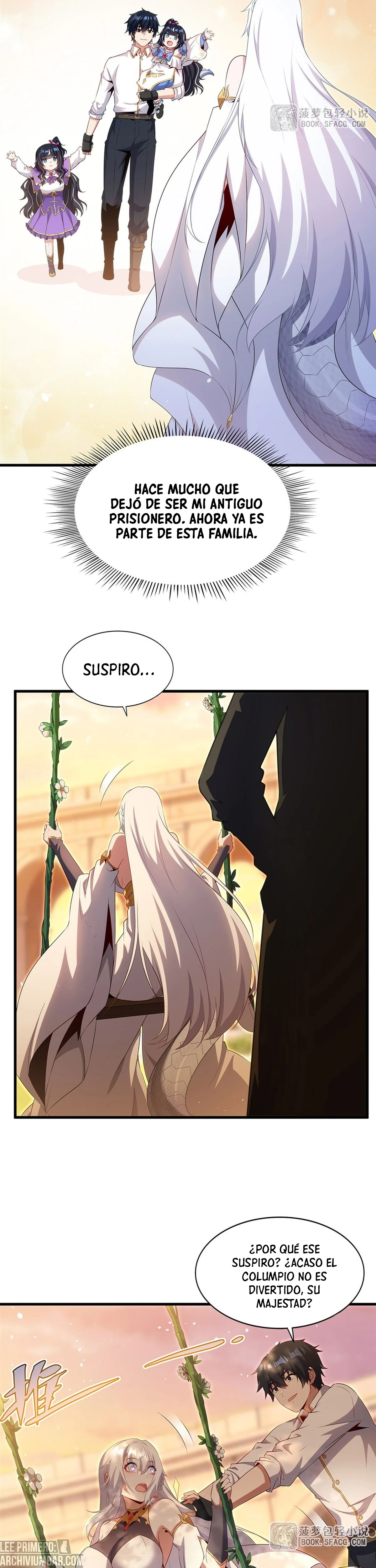 ¡Cállate, Dragón Malvado! Ya no quiero criar a un niño contigo Capitulo 96 página 19