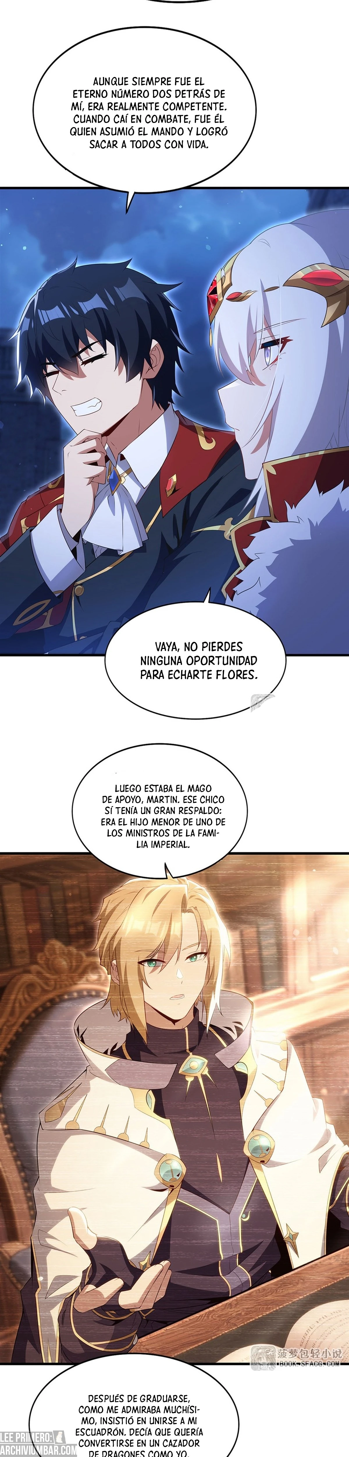 ¡Cállate, Dragón Malvado! Ya no quiero criar a un niño contigo Capitulo 96 página 9