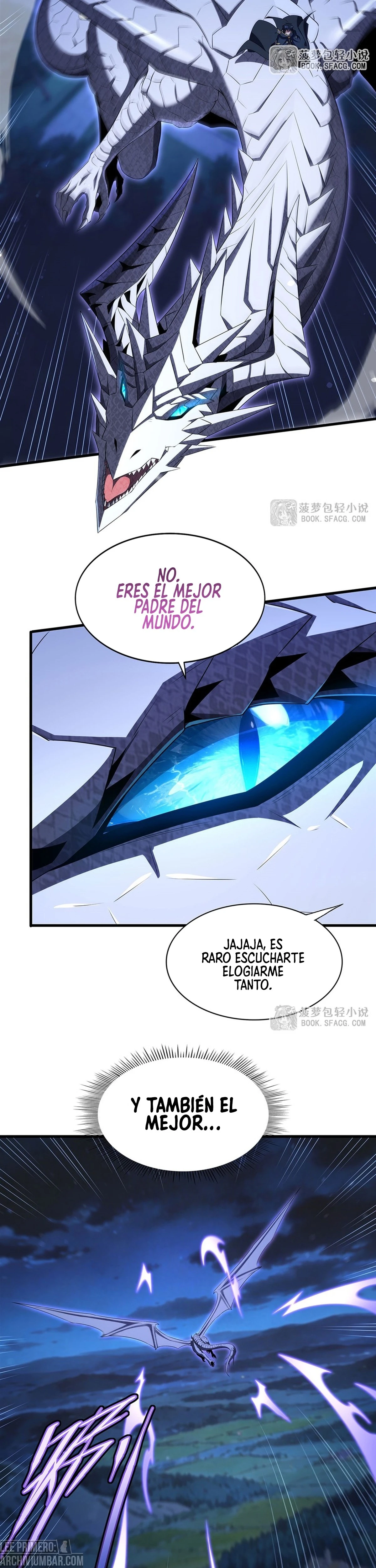 ¡Cállate, Dragón Malvado! Ya no quiero criar a un niño contigo Capitulo 97 página 18
