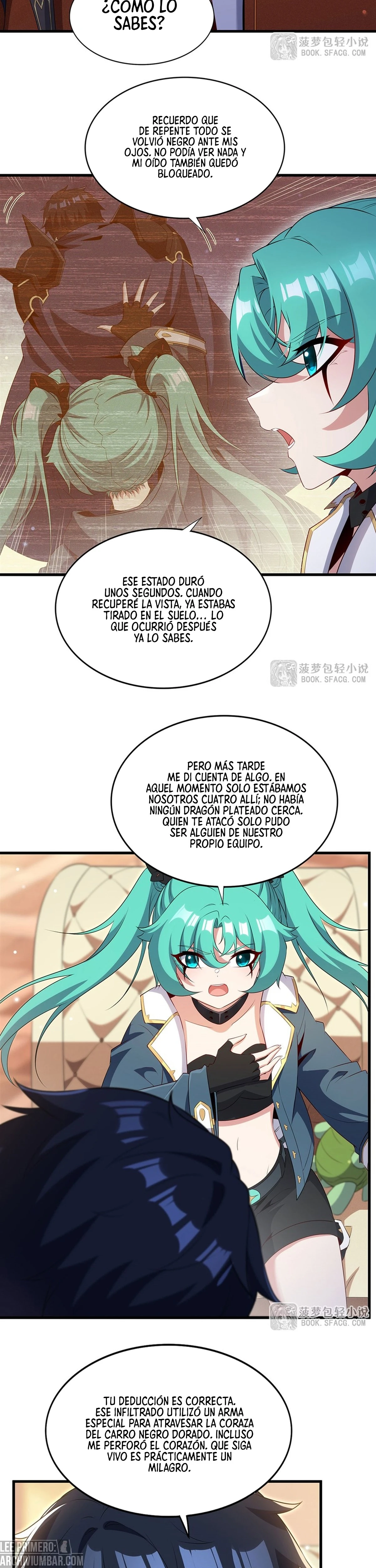 ¡Cállate, Dragón Malvado! Ya no quiero criar a un niño contigo Capitulo 99 página 12