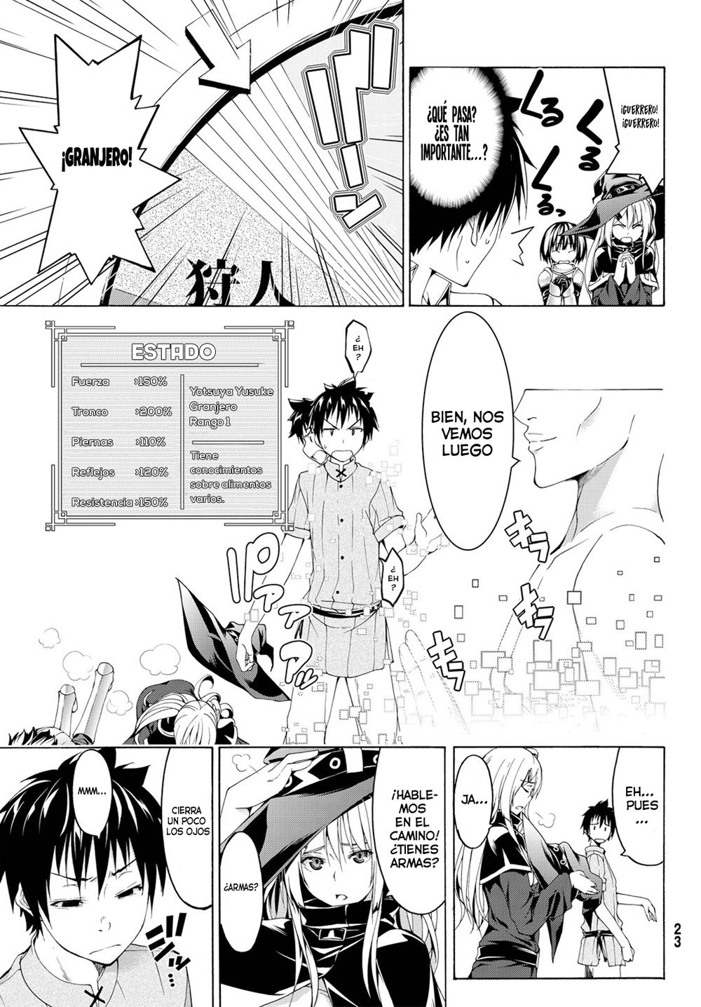100-man no Inochi no Ue ni Ore wa Tatte Iru Capitulo 1: ¡Estoy parado sobre un millón de vidas! página 13