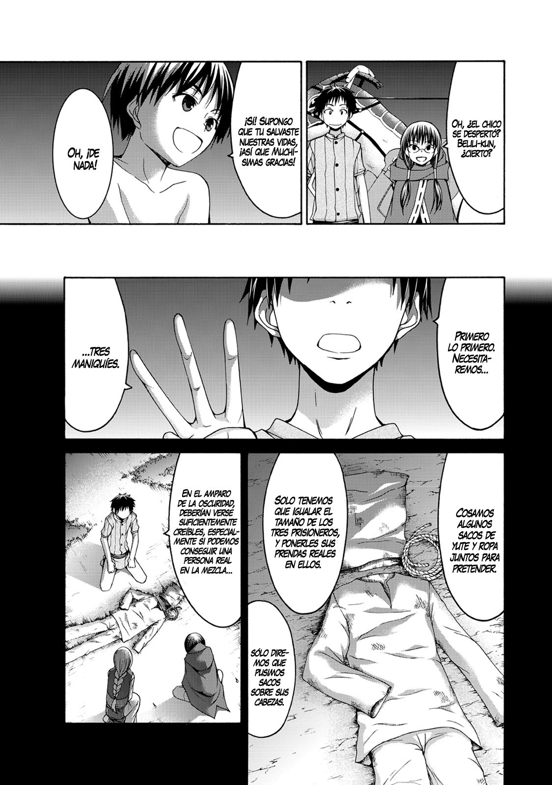 100-man no Inochi no Ue ni Ore wa Tatte Iru Capitulo 10 página 17