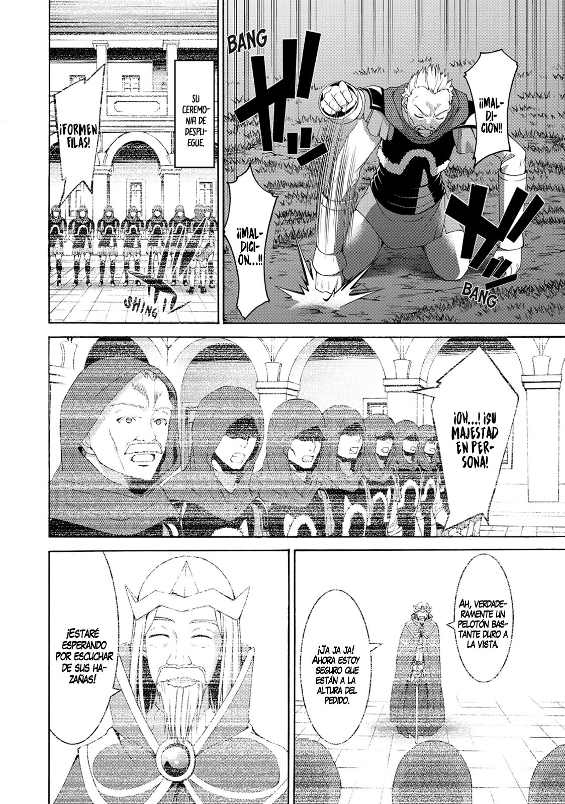 100-man no Inochi no Ue ni Ore wa Tatte Iru Capitulo 10 página 22