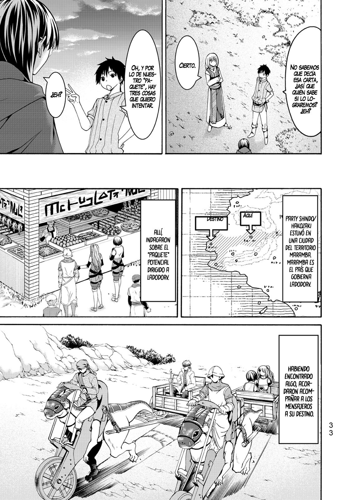 100-man no Inochi no Ue ni Ore wa Tatte Iru Capitulo 10 página 35