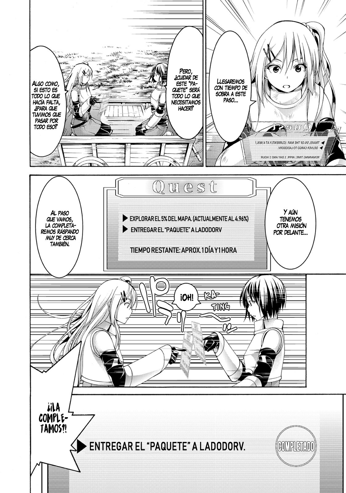 100-man no Inochi no Ue ni Ore wa Tatte Iru Capitulo 10 página 36