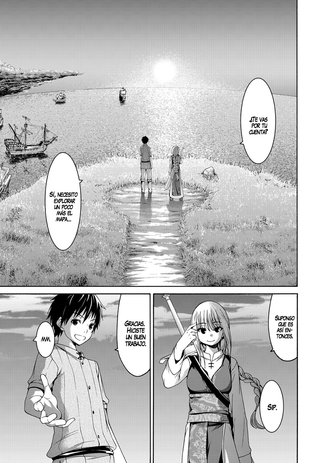 100-man no Inochi no Ue ni Ore wa Tatte Iru Capitulo 10 página 39