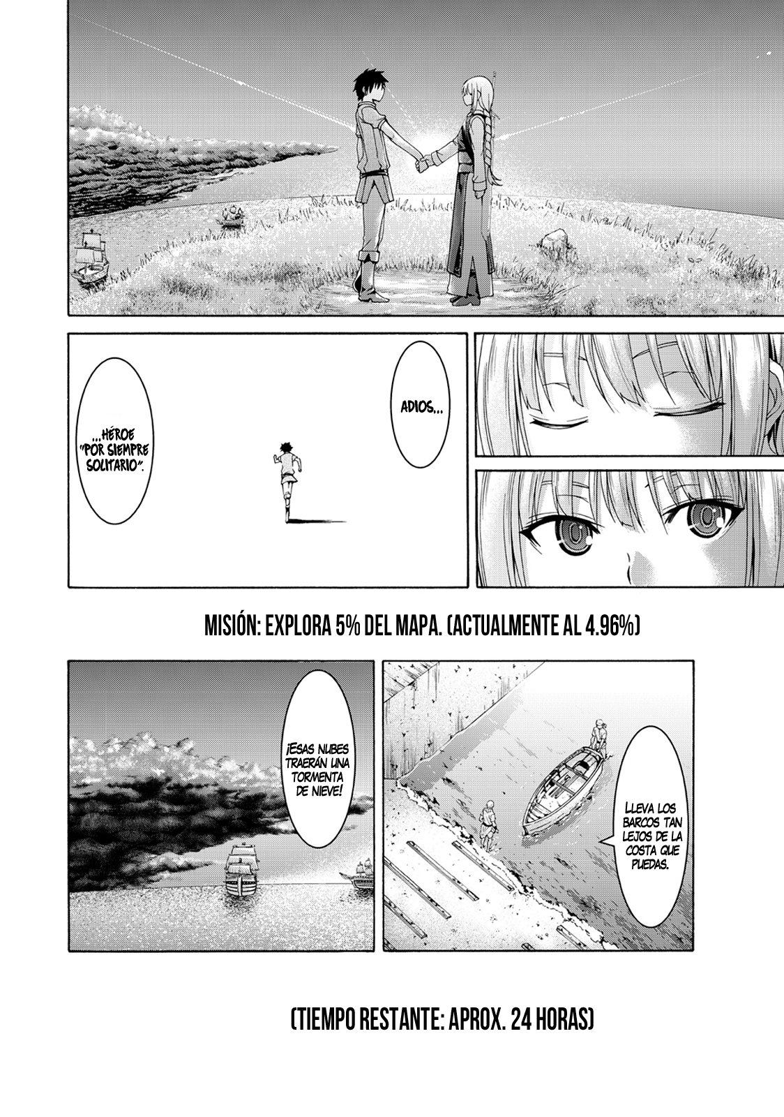 100-man no Inochi no Ue ni Ore wa Tatte Iru Capitulo 10 página 40
