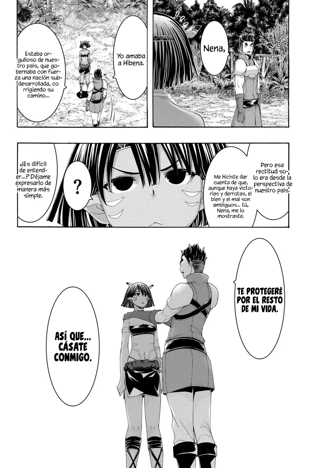 100-man no Inochi no Ue ni Ore wa Tatte Iru Capitulo 100 página 36
