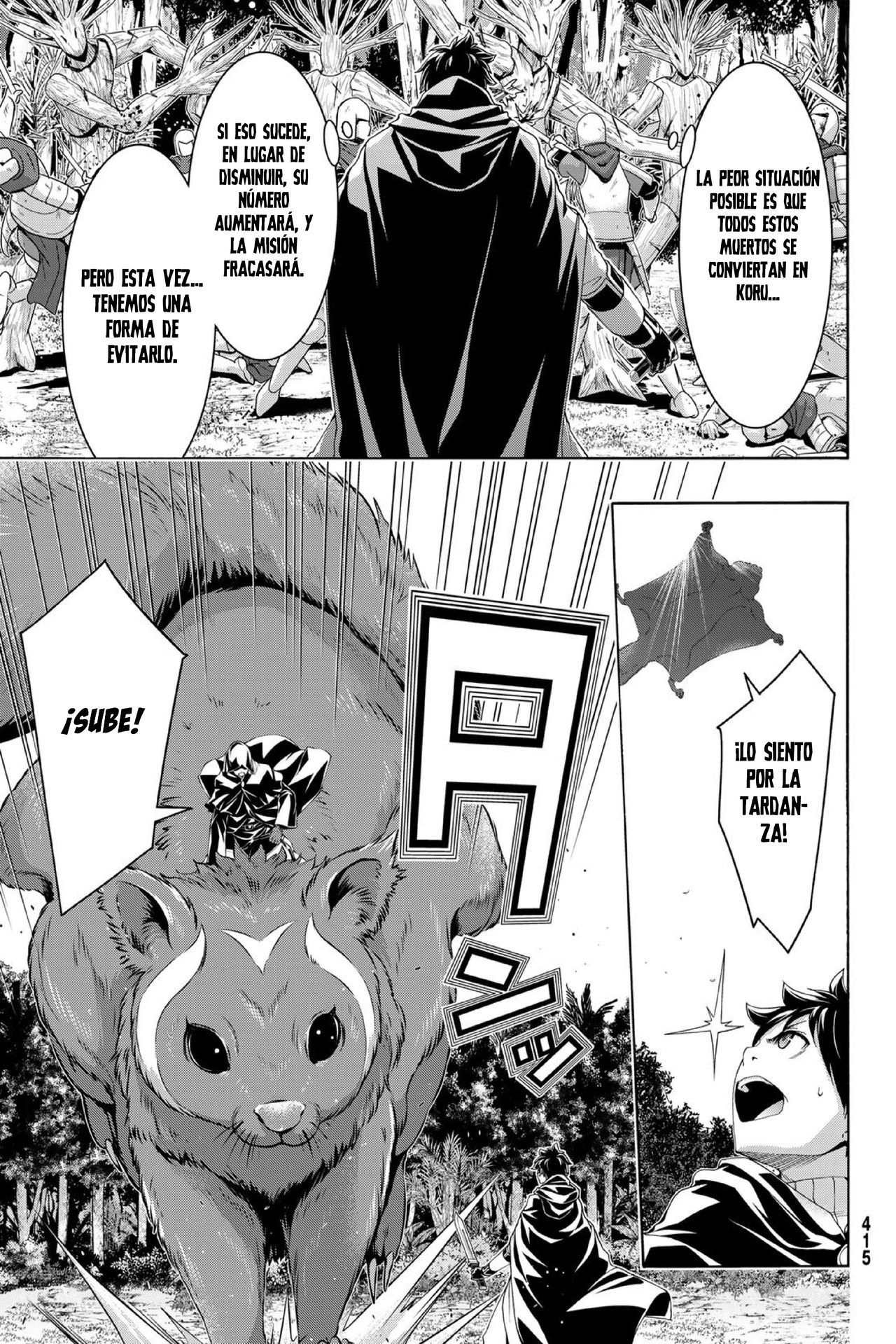 100-man no Inochi no Ue ni Ore wa Tatte Iru Capitulo 102 página 18