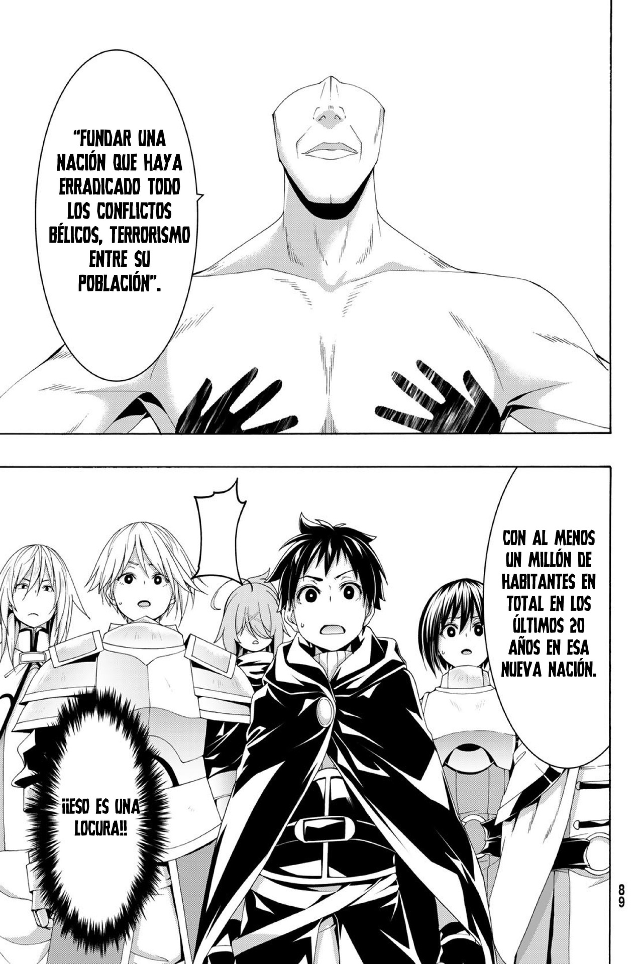 100-man no Inochi no Ue ni Ore wa Tatte Iru Capitulo 109 página 8