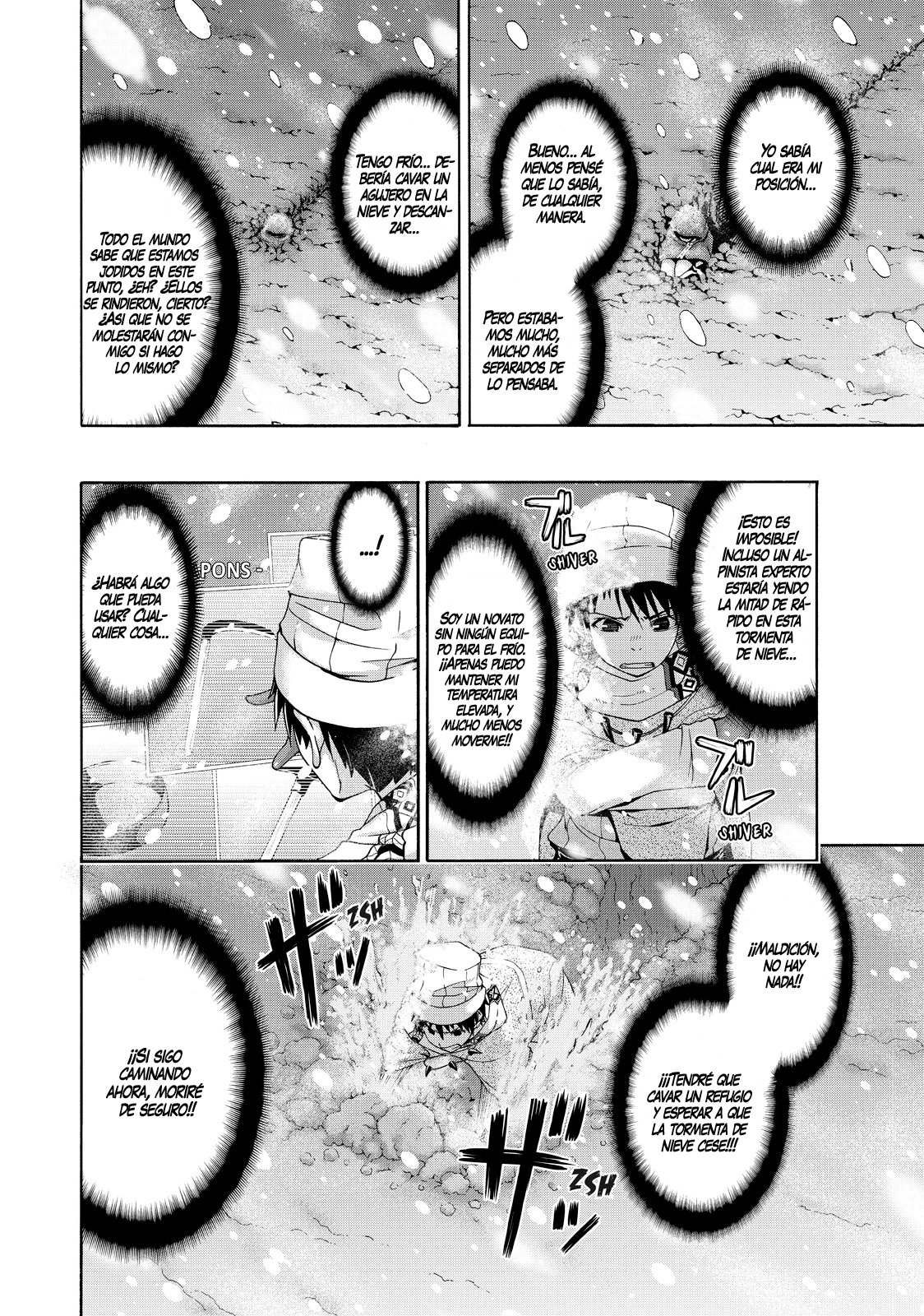 100-man no Inochi no Ue ni Ore wa Tatte Iru Capitulo 11: La Nieve y El Mundo página 11