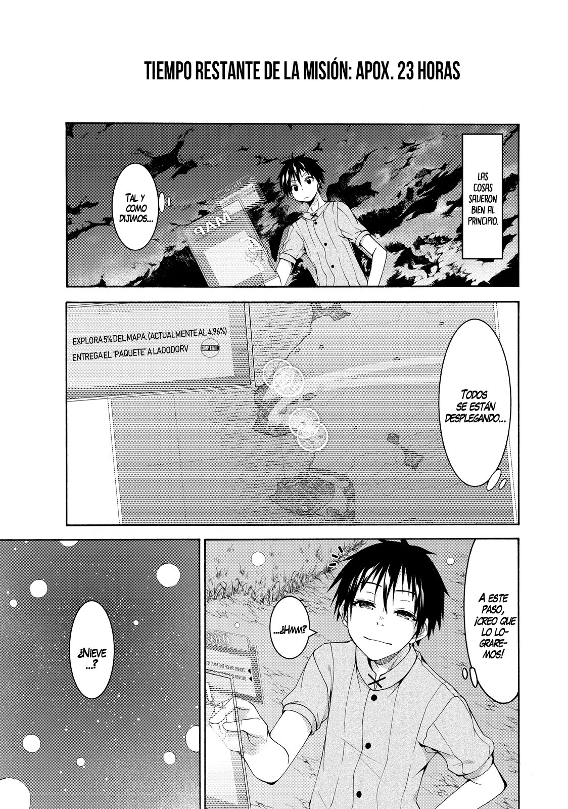 100-man no Inochi no Ue ni Ore wa Tatte Iru Capitulo 11: La Nieve y El Mundo página 2
