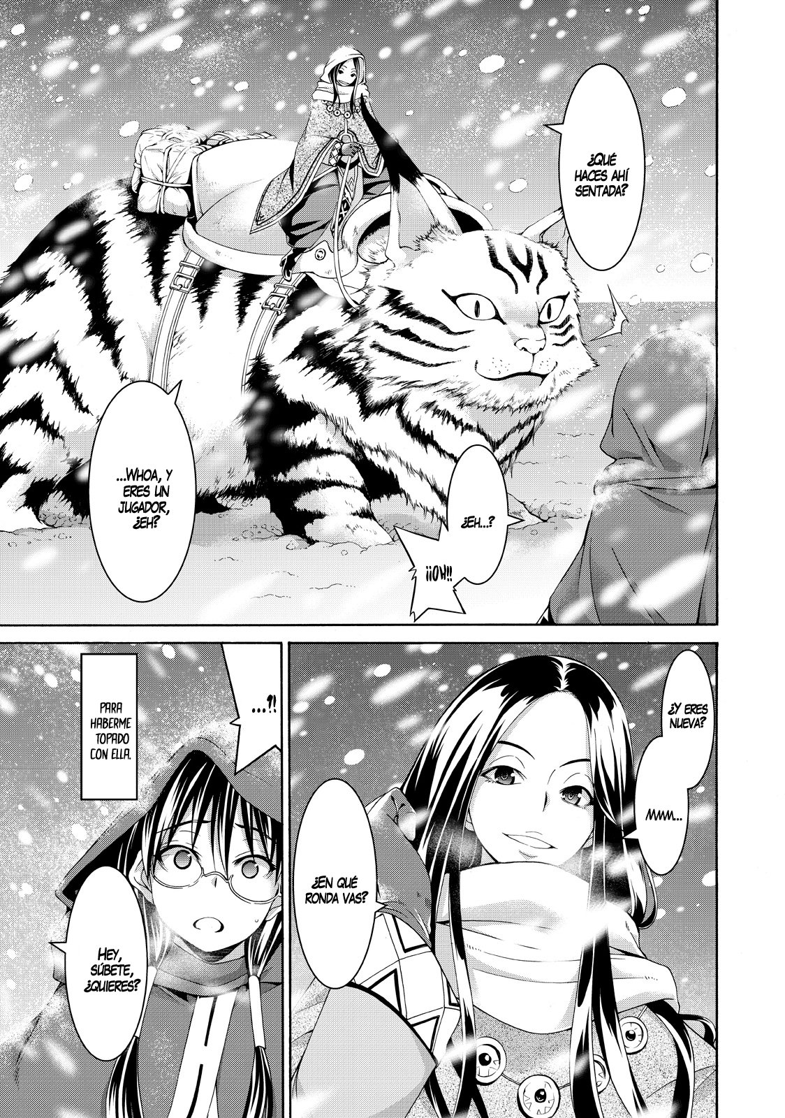 100-man no Inochi no Ue ni Ore wa Tatte Iru Capitulo 11: La Nieve y El Mundo página 23