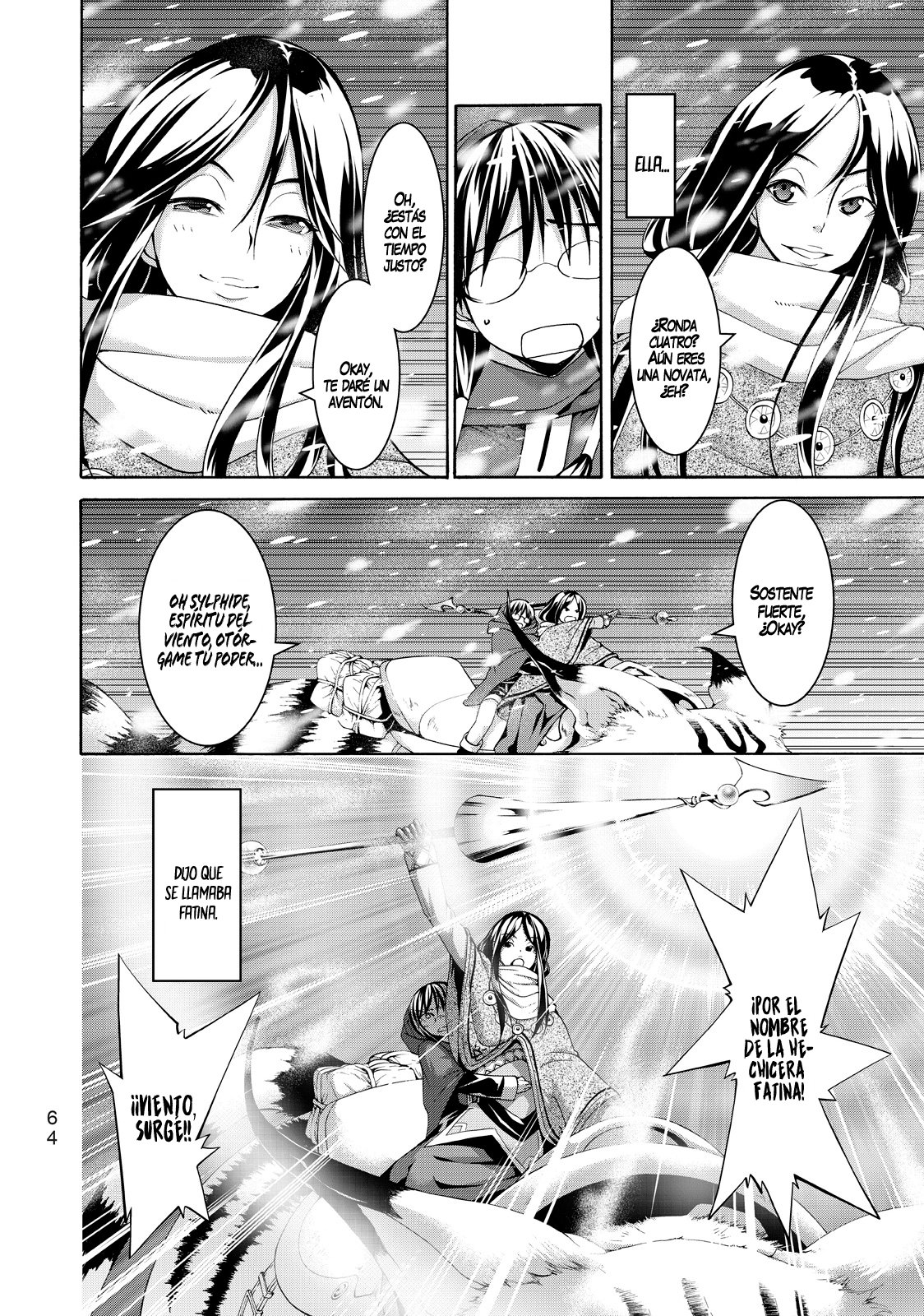 100-man no Inochi no Ue ni Ore wa Tatte Iru Capitulo 11: La Nieve y El Mundo página 24