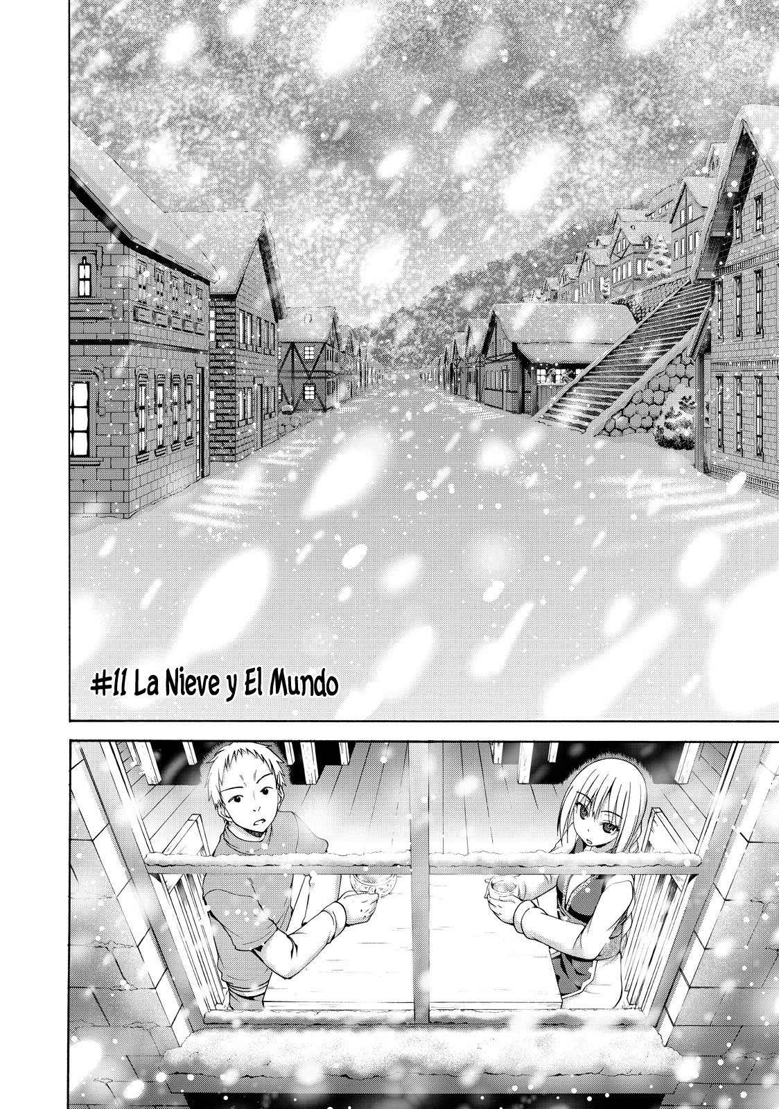 100-man no Inochi no Ue ni Ore wa Tatte Iru Capitulo 11: La Nieve y El Mundo página 3