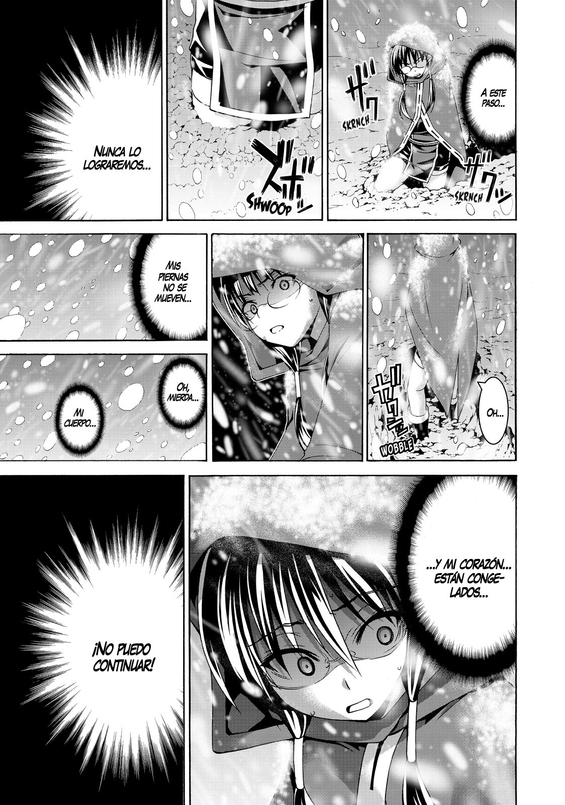 100-man no Inochi no Ue ni Ore wa Tatte Iru Capitulo 11: La Nieve y El Mundo página 8