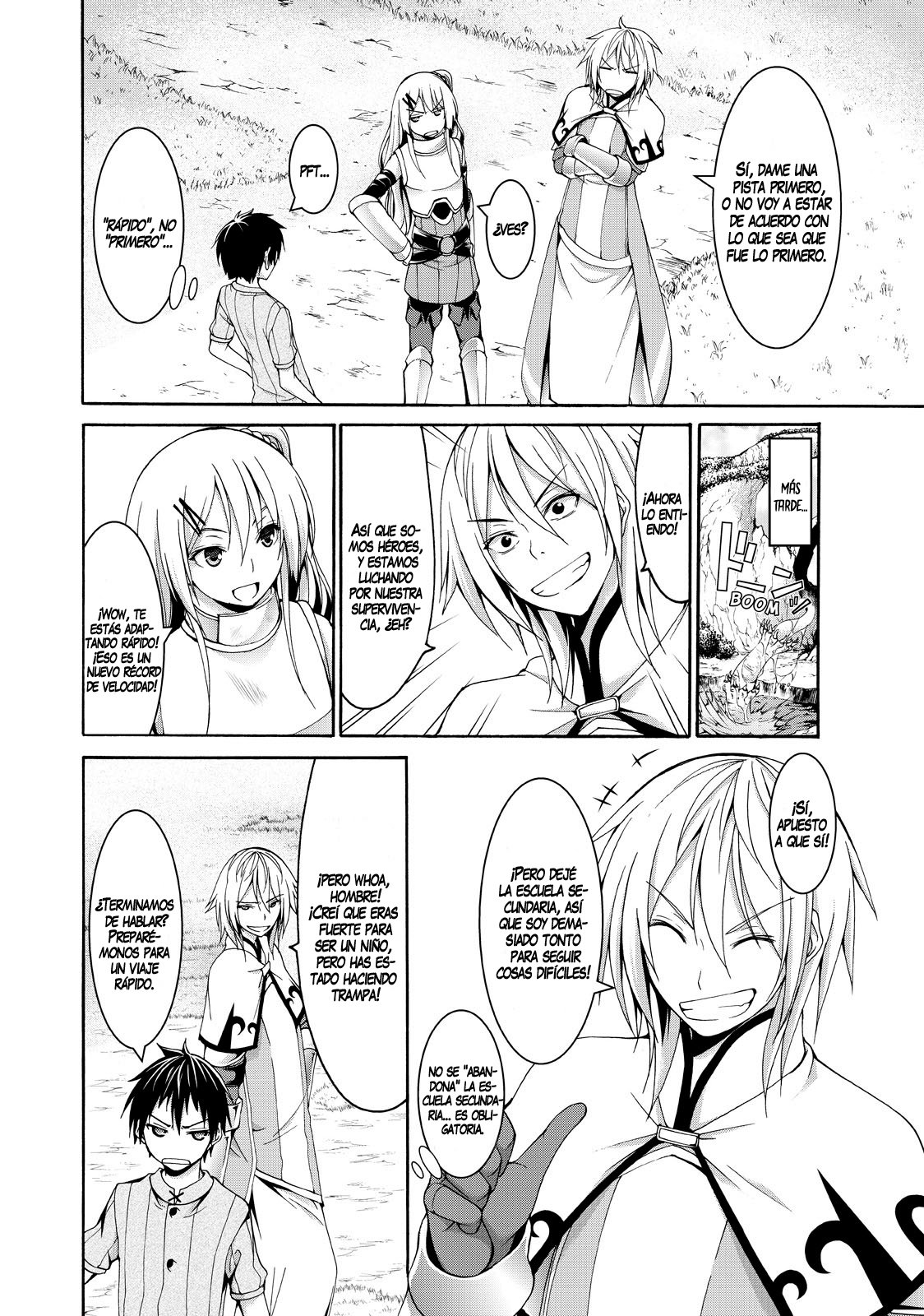 100-man no Inochi no Ue ni Ore wa Tatte Iru Capitulo 13: Tiempo y distancia página 5