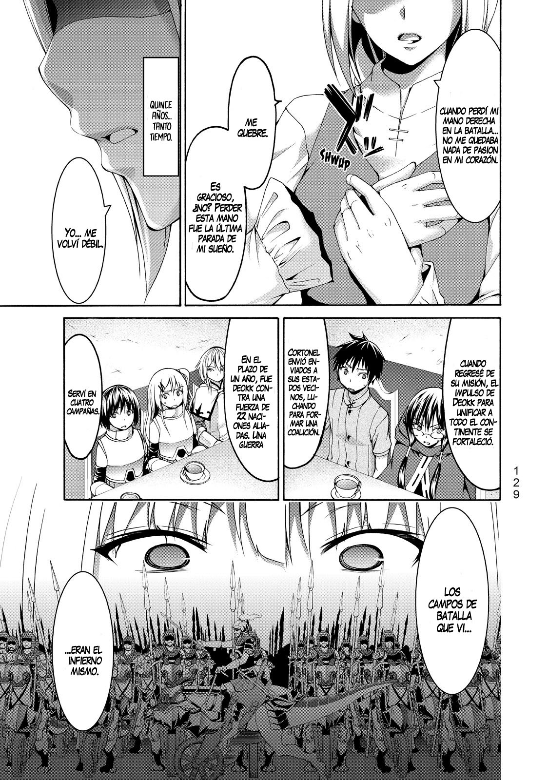 100-man no Inochi no Ue ni Ore wa Tatte Iru Capitulo 13 página 14
