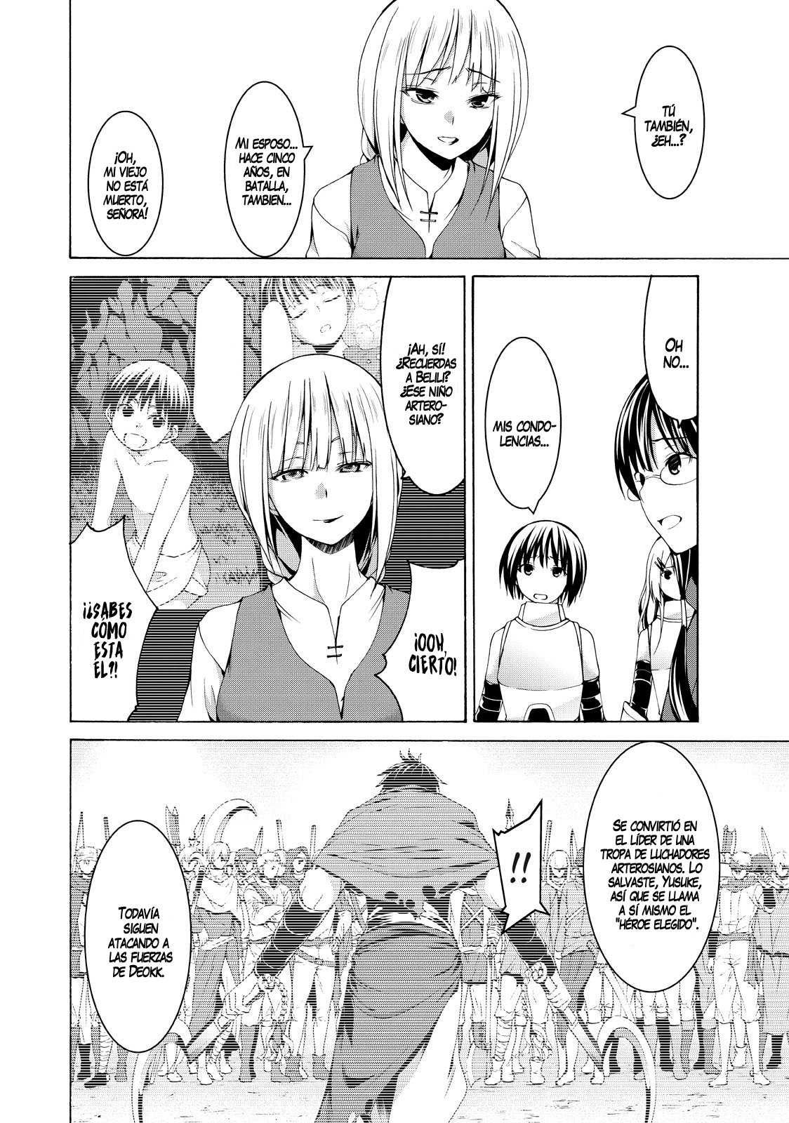 100-man no Inochi no Ue ni Ore wa Tatte Iru Capitulo 13 página 25