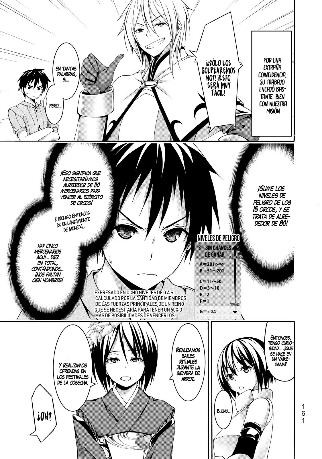 100-man no Inochi no Ue ni Ore wa Tatte Iru Capitulo 14 página 10