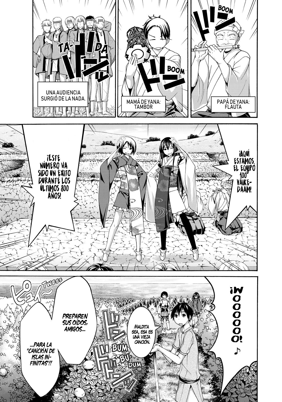 100-man no Inochi no Ue ni Ore wa Tatte Iru Capitulo 14 página 32