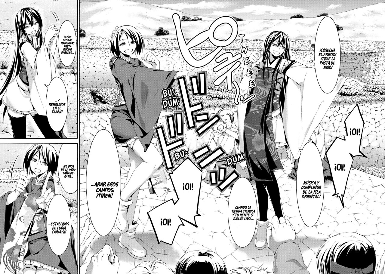 100-man no Inochi no Ue ni Ore wa Tatte Iru Capitulo 14 página 33