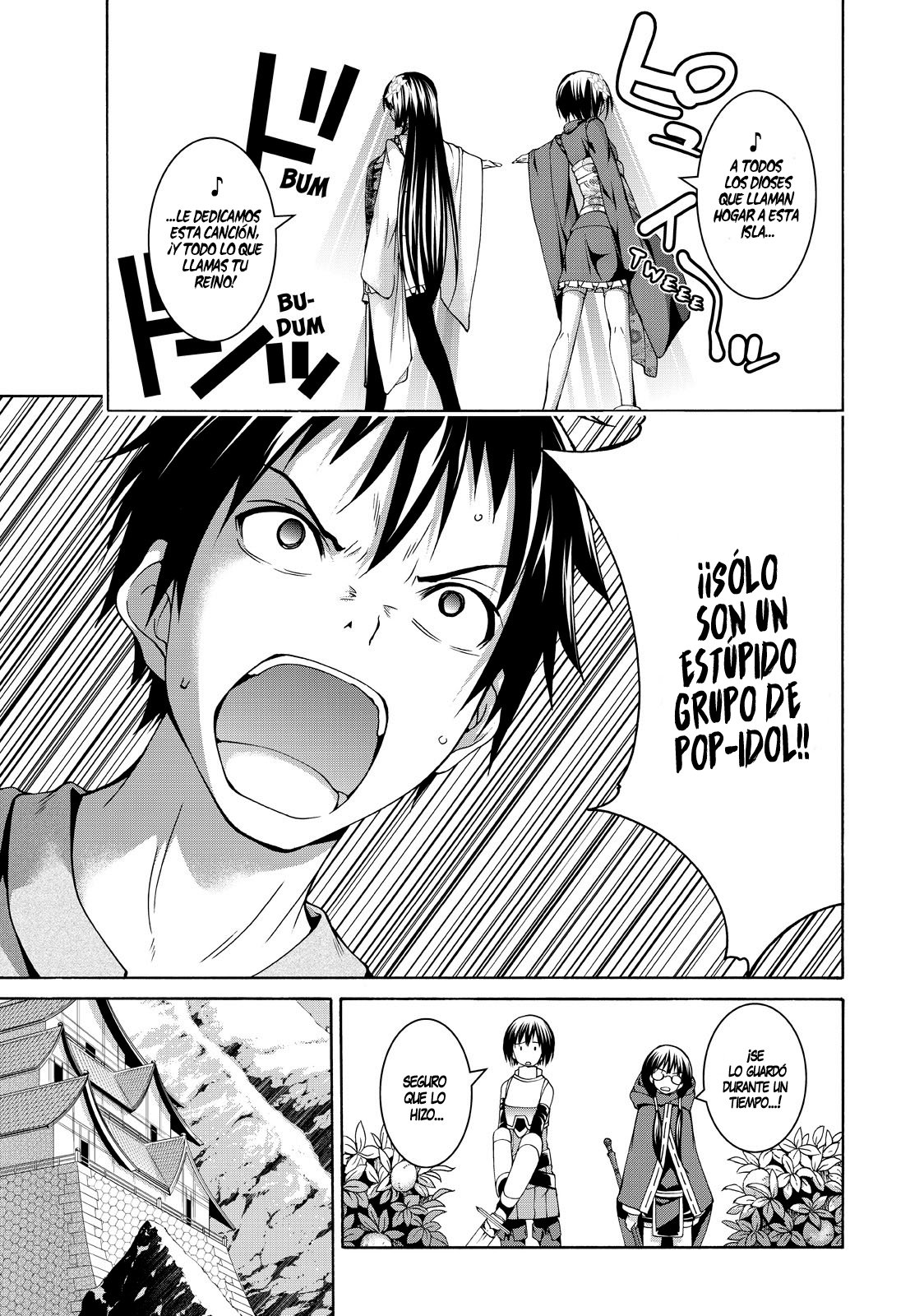 100-man no Inochi no Ue ni Ore wa Tatte Iru Capitulo 14 página 35