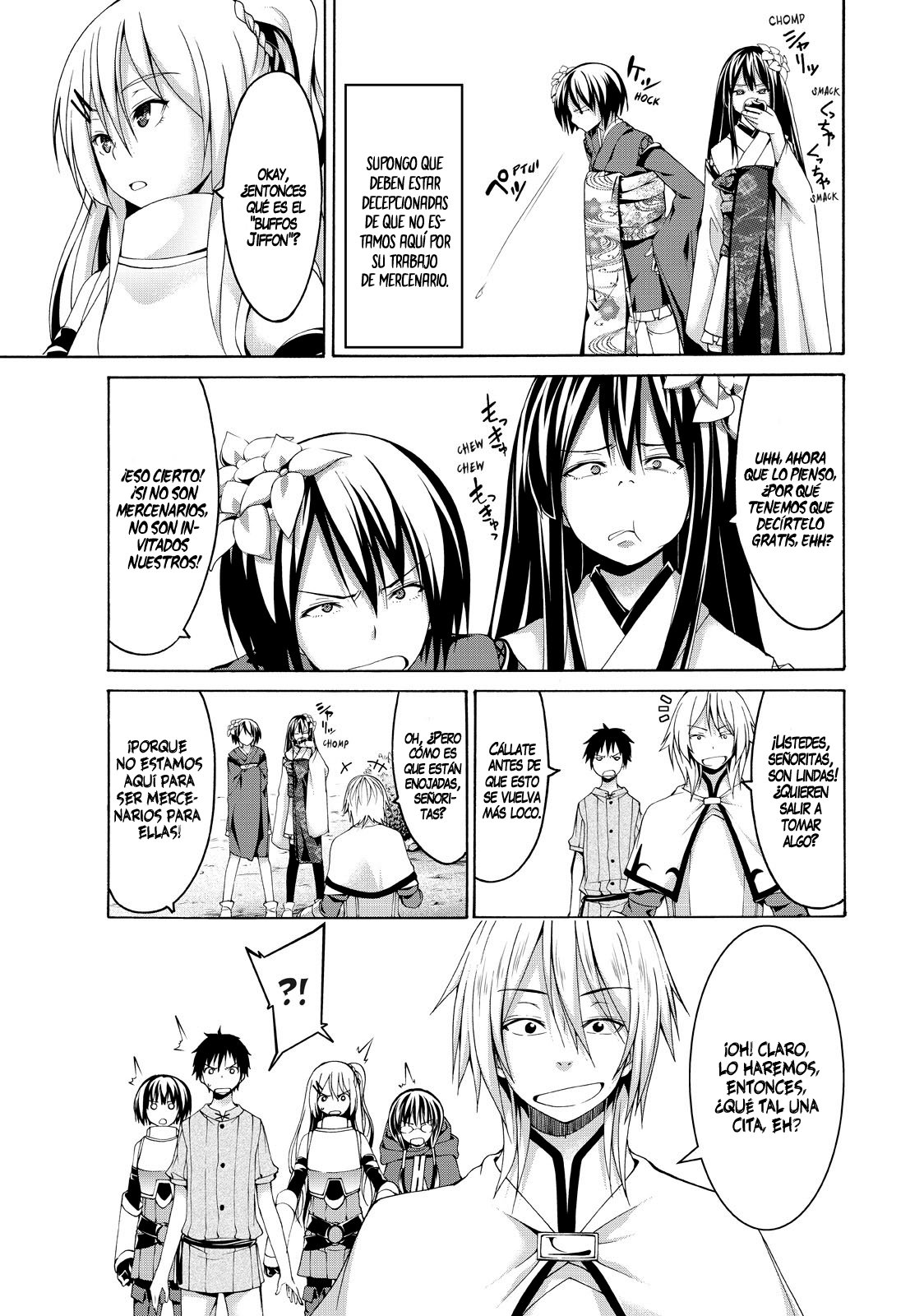 100-man no Inochi no Ue ni Ore wa Tatte Iru Capitulo 14 página 4