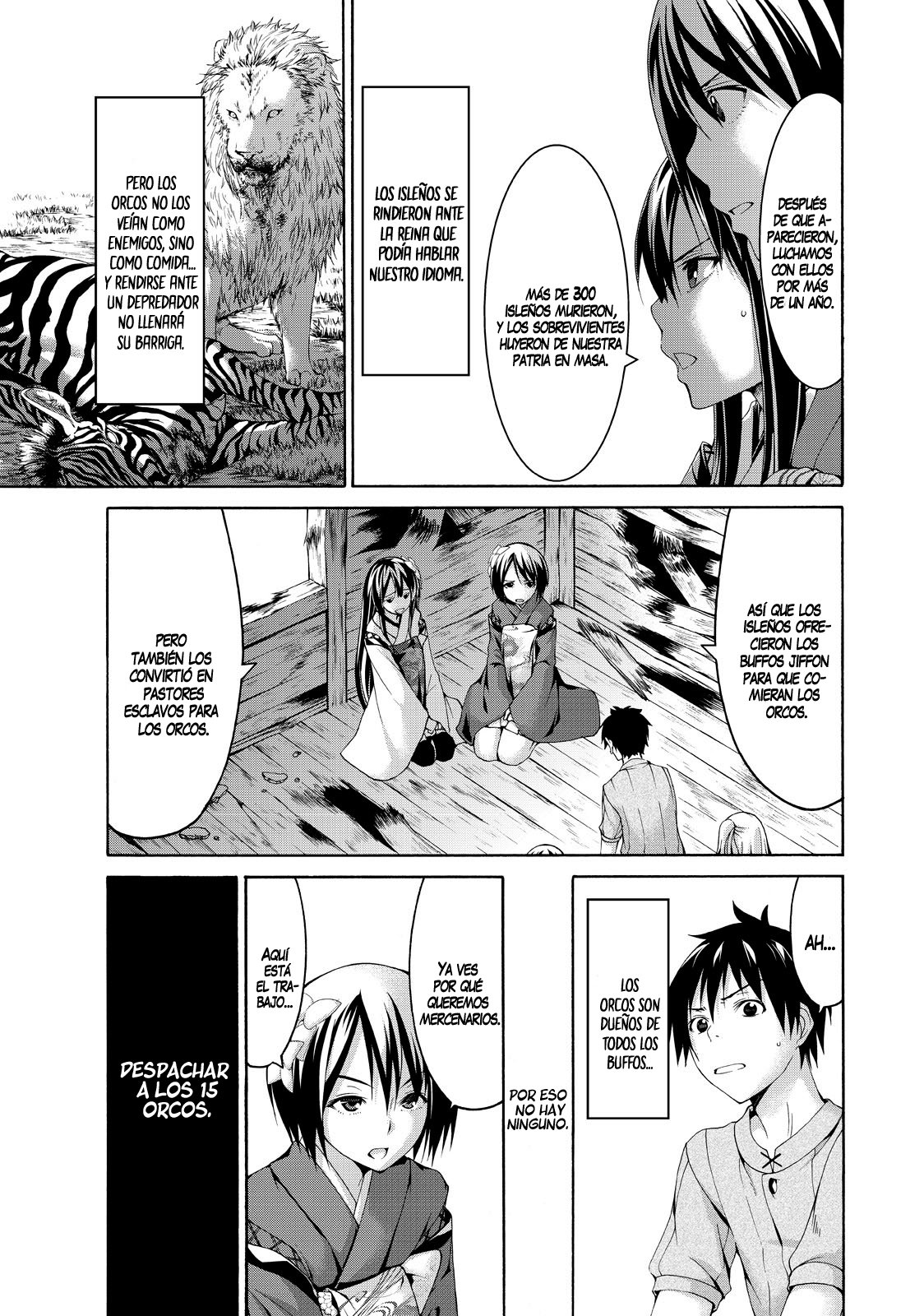 100-man no Inochi no Ue ni Ore wa Tatte Iru Capitulo 14 página 8
